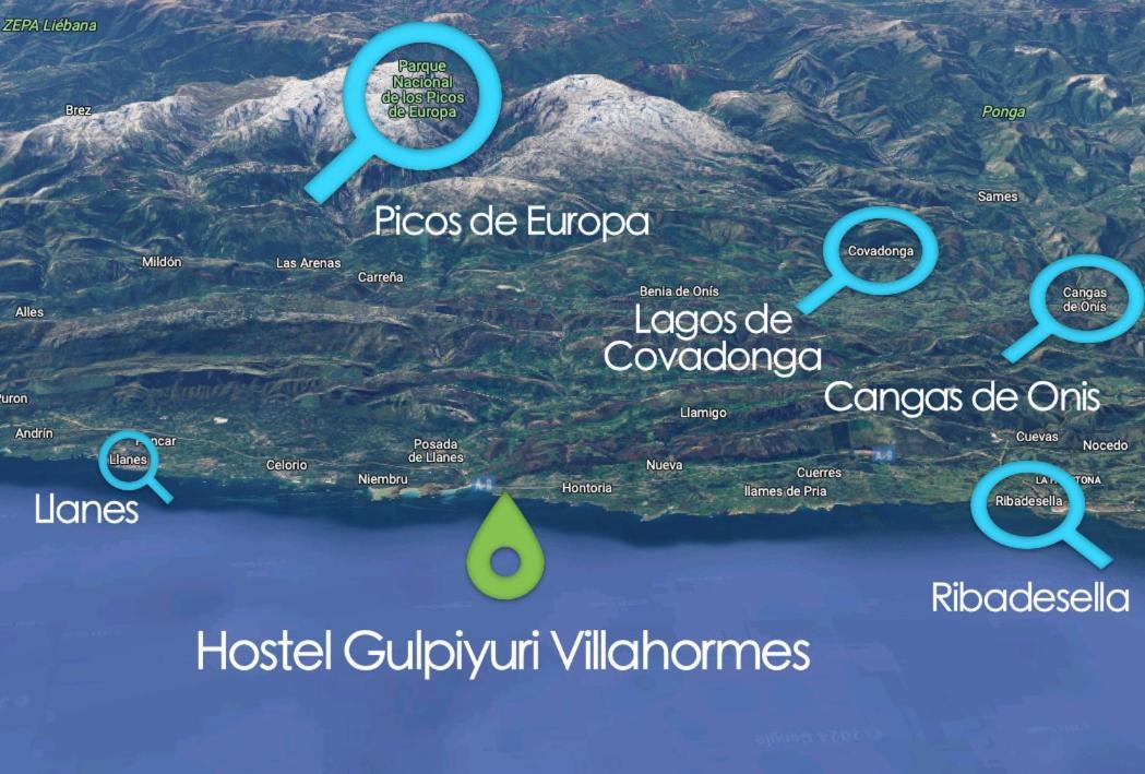 Hostel Gulpiyuri Llanes Villahormes Exterior foto